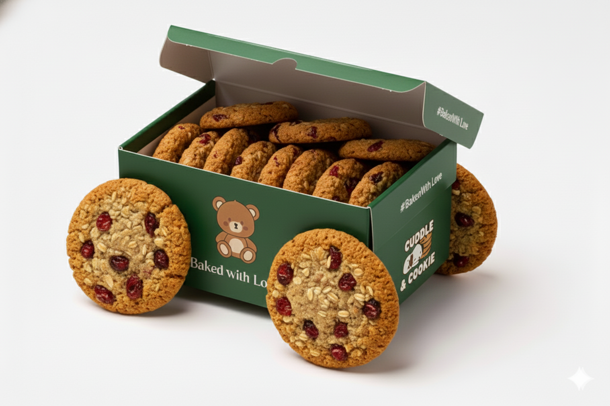 Cranberry Oats Cookies