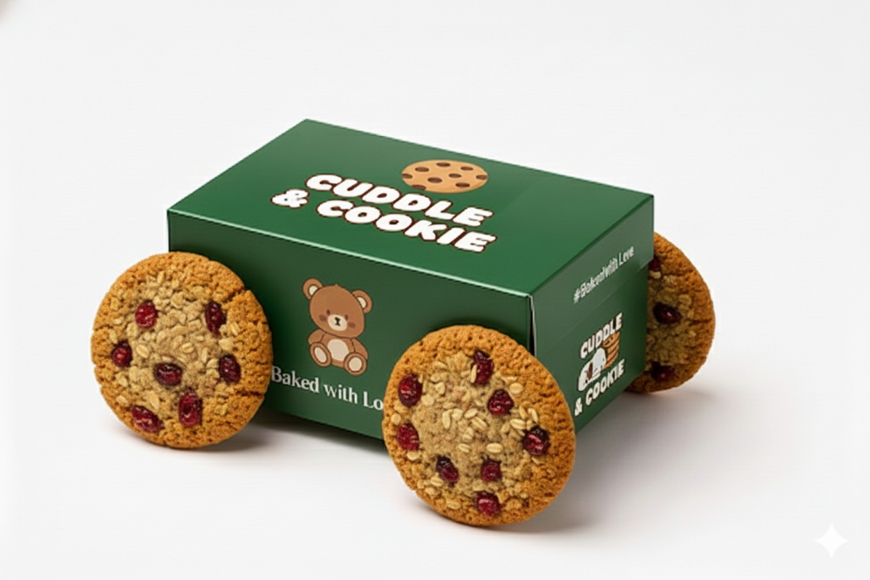 Cranberry Oats Cookies